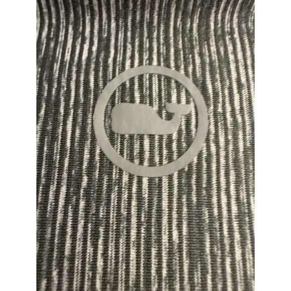 Vineyard Vines Shirt Large Mens Performance Tee Slinky Heathered Gray Polo - Picture 4 of 5